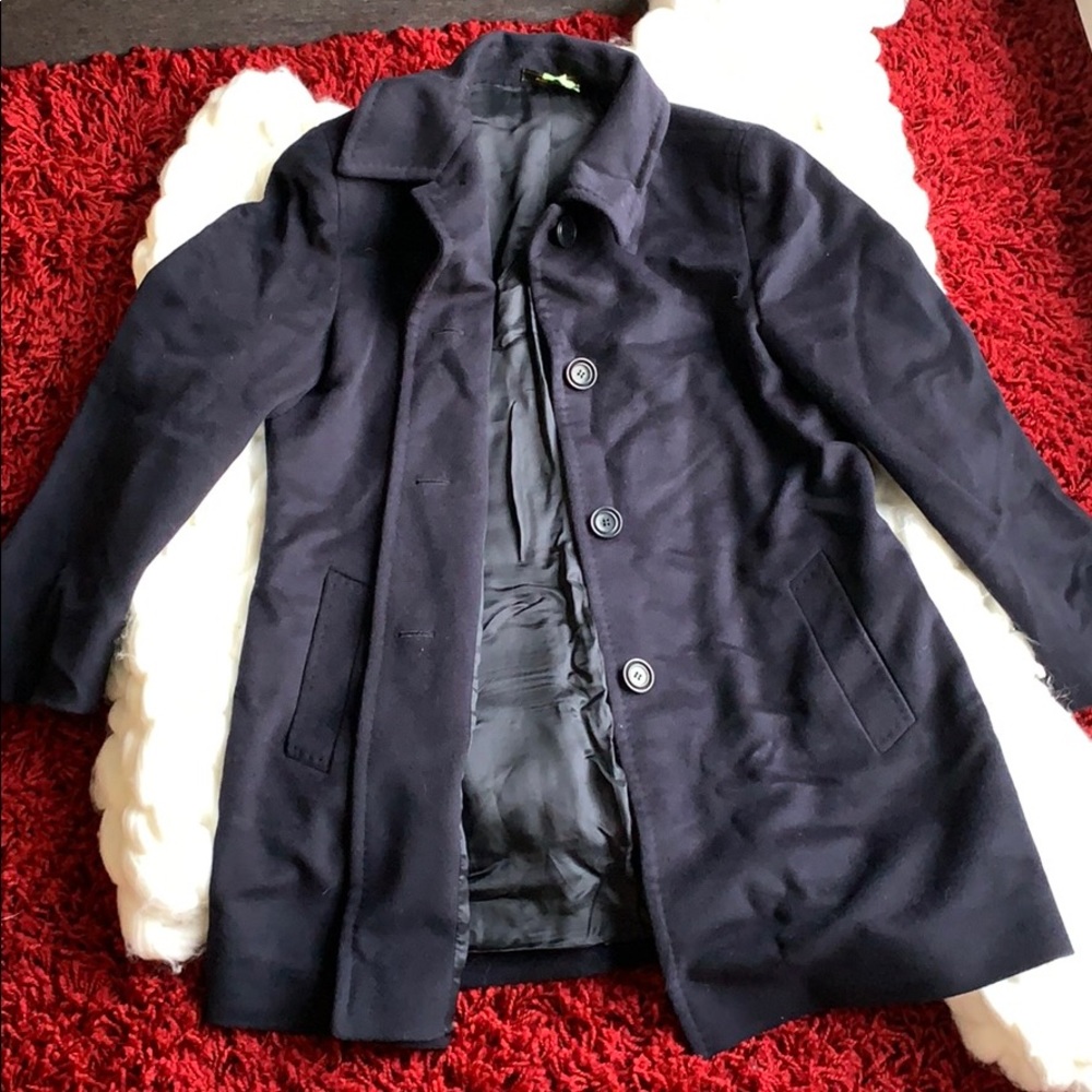 Navy Blue Small/Medium Italy Peacoat